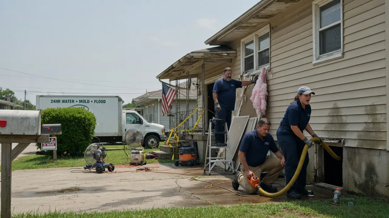 Water Damage Repair in Sweet Valley, PA near me